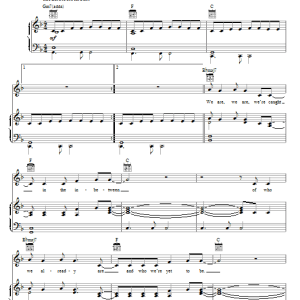 Tenth Avenue North All The Pretty Things Musik Noten - Piano, Vocal & Guitar Chords - 74921-0