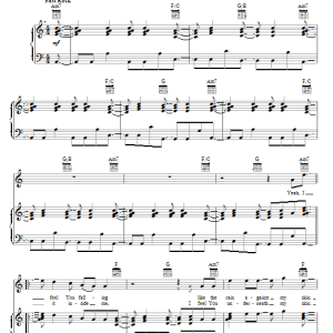 Tenth Avenue North Break Me Down Musik Noten - Piano, Vocal & Guitar Chords - 73627-0