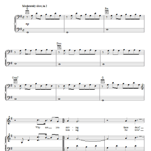 Tenth Avenue North By Your Side Musik Noten - Piano, Vocal & Guitar Chords - 68081-0