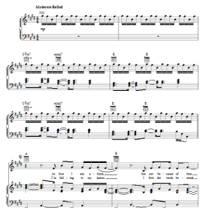 Tenth Avenue North Hallelujah Musik Noten - Piano, Vocal & Guitar Chords - 73631-0