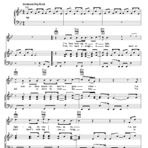 Tenth Avenue North Let It Go Musik Noten - Piano, Vocal & Guitar Chords - 73629-0