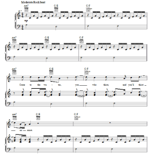 Tenth Avenue North Love Is Here Musik Noten - Piano, Vocal & Guitar Chords - 71977-0