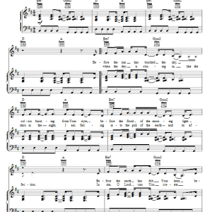 Tenth Avenue North Satisfy Musik Noten - Piano, Vocal & Guitar Chords - 73630-0
