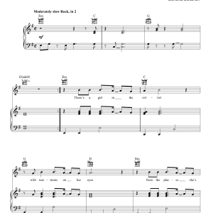 Tenth Avenue North You Are More Musik Noten - Piano, Vocal & Guitar Chords - 74919-0