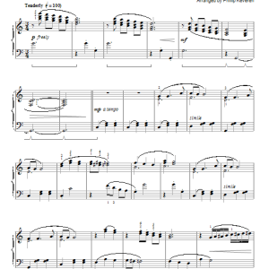 Teodoro Cottrau Santa Lucia (arr. Phillip Keveren) Musik Noten - Piano Solo - 88518-0