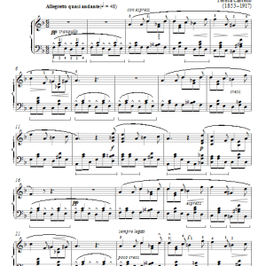 Teresa Carreno Le sommeil de l'enfant (Berceuse), Op. 35 Musik Noten - Piano Solo - 95463-0