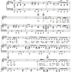 Terri Clark I Wanna Do It All Musik Noten - Piano, Vocal & Guitar Chords - 25685-0