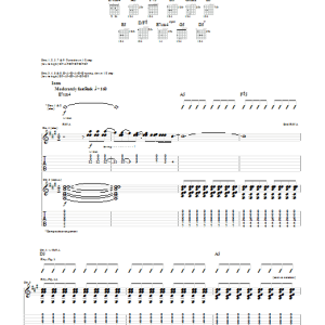 The All-American Rejects 11:11 PM Musik Noten - Guitar Tab - 53632-0