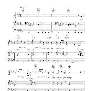 The Allisons Are You Sure Musik Noten - Piano, Vocal & Guitar Chords - 49299-0