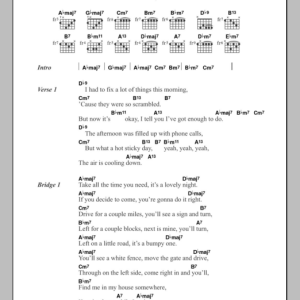 The Beach Boys Busy Doin' Nothin' Musik Noten - Guitar Chords/Lyrics - 101187-0