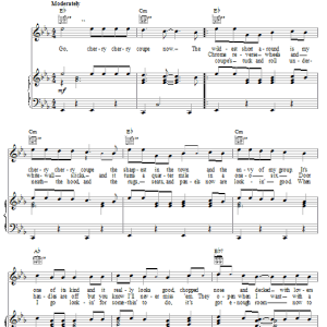 The Beach Boys Cherry Cherry Coupe Musik Noten - Piano, Vocal & Guitar Chords - 22198-0