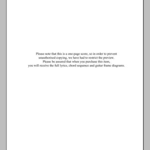 The Beach Boys Farmer's Daughter Musik Noten - Guitar Chords/Lyrics - 102314-0