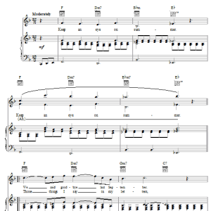 The Beach Boys Keep An Eye On Summer Musik Noten - Piano, Vocal & Guitar Chords - 22211-0