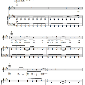 The Beach Boys Merry Christmas, Baby Musik Noten - Piano, Vocal & Guitar Chords - 23944-0