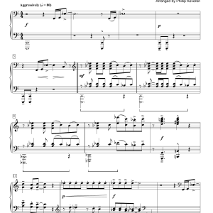 The Beatles Come Together [Classical version] (arr. Phillip Keveren) Musik Noten - Piano Solo - 90729-0