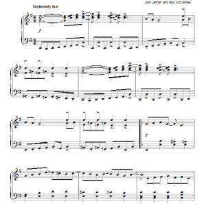 The Beatles Eleanor Rigby (in the style of Edvard Grieg) Musik Noten - Piano Solo - 94568-0