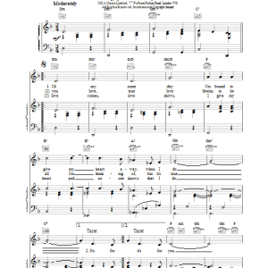The Beatles It's For You Musik Noten - Piano, Vocal & Guitar Chords - 15049-0