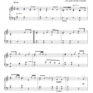 The Beatles Let It Be (in the style of George Friderick Handel) Musik Noten - Piano Solo - 94569-0
