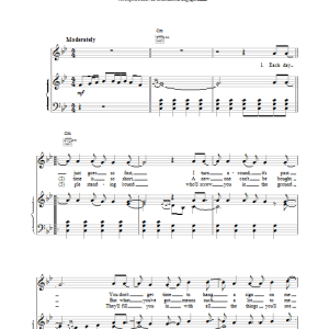 The Beatles Love You Too Musik Noten - Piano, Vocal & Guitar Chords - 15209-0