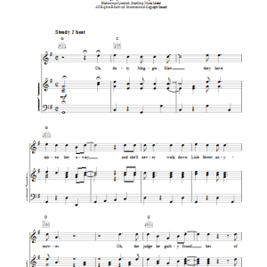 The Beatles Maggie Mae Musik Noten - Piano, Vocal & Guitar Chords - 15210-0