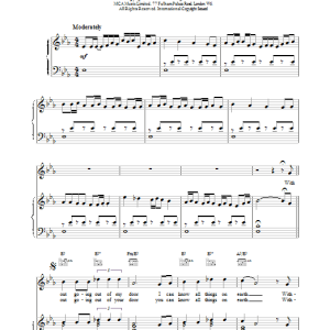 The Beatles The Inner Light Musik Noten - Piano, Vocal & Guitar Chords - 15046-0