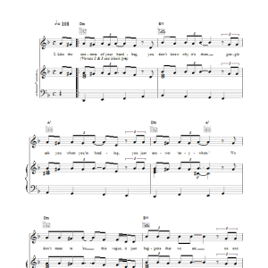 The Beautiful South Alone Musik Noten - Piano, Vocal & Guitar Chords - 17189-0