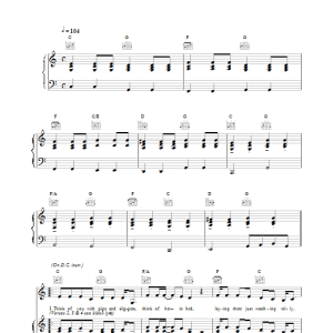 The Beautiful South Don't Marry Her Musik Noten - Piano, Vocal & Guitar Chords - 17192-0