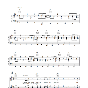 The Beautiful South Foundations Musik Noten - Piano, Vocal & Guitar Chords - 17193-0