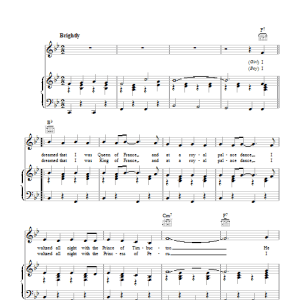 The Beverley Sisters I Dreamed Musik Noten - Piano, Vocal & Guitar Chords - 102920-0