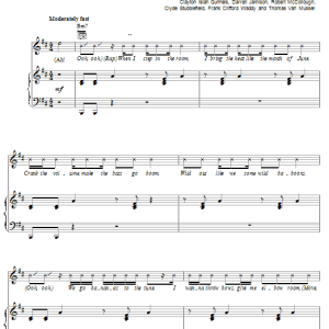 The Black Eyed Peas Labor Day (It's A Holiday) Musik Noten - Piano, Vocal & Guitar Chords - 26866-0