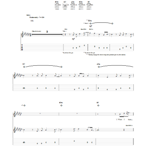 The Black Keys 10 Lovers Musik Noten - Guitar Tab - 155794-0