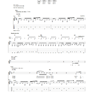 The Black Keys Hell Of A Season Musik Noten - Guitar Tab - 88480-0