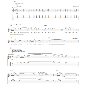 The Black Keys In Time Musik Noten - Guitar Tab - 155792-0