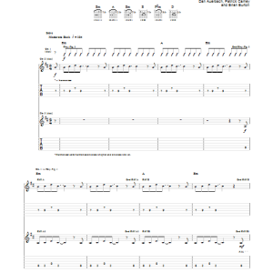 The Black Keys Mind Eraser Musik Noten - Guitar Tab - 88482-0