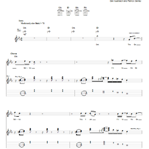 The Black Keys The Go Getter Musik Noten - Guitar Tab - 80338-0