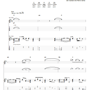 The Black Keys These Days Musik Noten - Guitar Tab - 80335-0