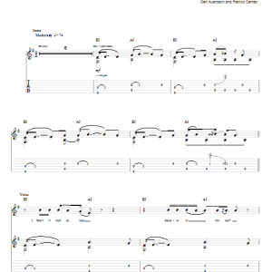 The Black Keys When The Lights Go Out Musik Noten - Piano, Vocal & Guitar Chords - 93697-0