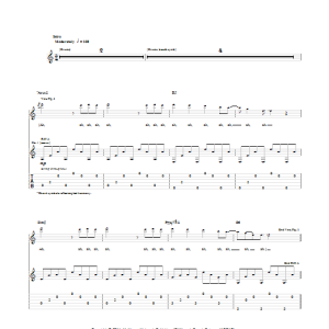 The Black Keys Year In Review Musik Noten - Guitar Tab - 155788-0