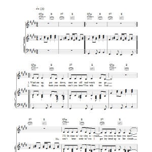 The Caesars Jerk It Out Musik Noten - Piano, Vocal & Guitar Chords - 33591-0