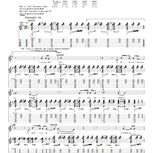 The Calling Final Answer Musik Noten - Guitar Tab - 20892-0