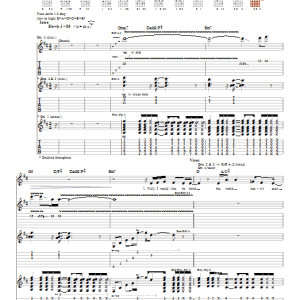 The Calling We're Forgiven Musik Noten - Guitar Tab - 20898-0
