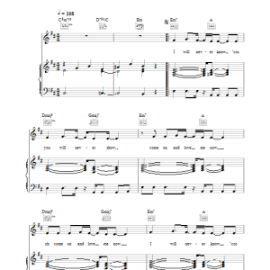 The Cardigans Carnival Musik Noten - Piano, Vocal & Guitar Chords - 34853-0