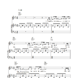 The Cardigans Higher Musik Noten - Piano, Vocal & Guitar Chords - 31564-0