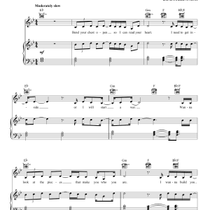 The Chainsmokers Inside Out Musik Noten - Piano, Vocal & Guitar Chords - 177283-0