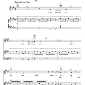 The Cheetah Girls Feels Like Love Musik Noten - Piano, Vocal & Guitar Chords - 69391-0