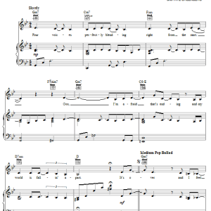 The Cheetah Girls It's Over Musik Noten - Piano, Vocal & Guitar Chords - 57118-0