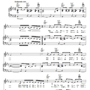 The Cheetah Girls What If Musik Noten - Piano, Vocal & Guitar Chords - 69392-0