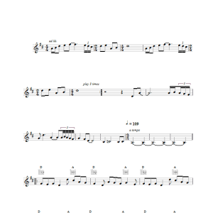 The Chieftains Sea Image Musik Noten - Lead Sheet / Fake Book - 18749-0