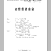 The Chordettes Eddie My Love Musik Noten - Guitar Chords/Lyrics - 84413-0