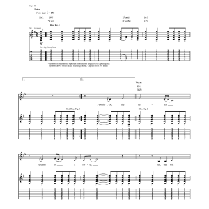 The Civil Wars From This Valley Musik Noten - Guitar Tab - 158036-0